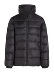 Tommy Hilfiger Doudoune Femme Down Funnel Jacket Courte, Noir (Black), L