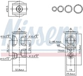 Ekspansjonsventil, AC NISSENS 999451