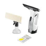 Kärcher Window Vac WV 5 Plus, Battery Running Time: 35 min, Removable Battery, LED Display for Battery Status, Suction Nozzle: 280 mm, Spray Bottle with Microfibre Cloth, Window Cleaner Concentrate