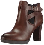 s.Oliver 25335, Bottes courtes, non doublées Femmes - Marron - Braun (Mocca 304), 41 EU