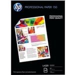 HP Professional Glossy Paper - Brillant - A4 (210 x 297 mm) - 150 g/m² - 150 feuille(s) papier photo - pour Color LaserJet Pro MFP M182, MFP M283; LaserJet MFP M42625, MFP M438, MFP M442, MFP M443