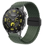 Bracelet Huawei Watch GT 4 46mm, 22mm Ajustable Tressé Extensible Élastique Sport Bracelet de Remplacement pour Huawei Watch GT3/GT3 Pro 46mm/GT5 46mm/GT2 46mm/GT2 Pro/GT 2e/GT Runner/GT Sport/Active