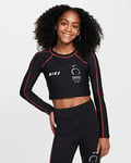 Nike Sportswear Girls' Long-Sleeve Crop Top