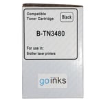 1 Black Toner Cartridge for Brother HL-L5100DN, HL-L6300DW, MFC-L5900DW