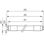 Master LED Tube EM UO 14,7W 840, 2500 lumen, T8, 1200 mm