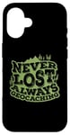 Coque pour iPhone 16 Jamais perdu toujours geocaching