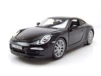 Porsche 911 (991) Carerra S Noir Maquette de Voiture 1:24 Burago