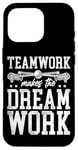 iPhone 16 Pro Lacrosse Lax Teamwork Makes The Dream Work Case