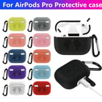 Case For Airpods Pro 2019 Wireless Charging Silicone Protec Red