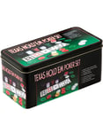 2in1 Black Jack og Texas Hold'em Poker Set - Komplett Set