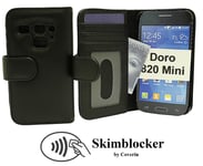 Skimblocker Plånboksfodral Doro Liberto 820 Mini (Svart)