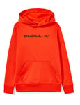 O'NEILL Rutile Hooded Fleece Skifleece Langarmshirt Ski Funktionsshirt T-Shirt, Tomate Cerise, 140-176 Fille