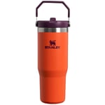 Stanley Iceflow Flip Straw Tumbler / Cup 0.89Ltr: Tigerlily Plum - Leakproof 