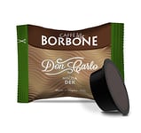 Caffè Borbone Don Carlo, Dek Decaffeinated Coffee Blend - 100 Capsules - Compatible with Lavazza®* A Modo Mio®* coffee machines for domestic use