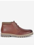 Barbour Boulder Leather Chukka Boots - Brown, Brown, Size 7, Men