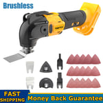 For DeWalt DCS355N 18v XR Brushless Oscillating Multi Tool 22 Accessories 6Speed