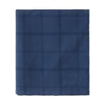 Lexington Checked Jacquard sengeteppe 260x240 cm Denim blue