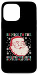 iPhone 13 Pro Max Nurse Christmas Santa Nice To The Geriatric Care Giver Case