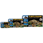 Turtle Bank - Magnetic Floating Island Brown 29,8 x 17,8 x 5,4 cm - Matelijat - Terraarion sisustus - Terraarion hyllyt - Exoterra