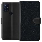 OnePlus Nord N10 5G Sort Lommebokdeksel Himlakroppar