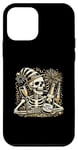 iPhone 12 mini Happy New Year 2025 Skeleton Celebration Case