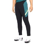 Nike M NK Dry ACD TRK Pant KP FP MX, Pantalon de Compression Homme, Black/Dark Teal Green/Green Strike/(Green Strike), L