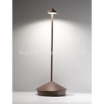 Pina Pro aluminium dimbar LED-bordslampa, inomhus/utomhus, EU-kontakt - Corten - Perfet