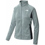 THE NORTH FACE Kurtka Polarowa Damska Ao Midlayer Sweat-Shirt, Goblin Blue White Heather, s Femme