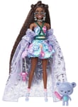 Barbie Extra Fancy Doll in Teddy-Print Gown