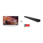 Sony X80L 85" 4K LED Google TV + HT-A5000 5.1.2 Dolby Atmos Soundbar -tuotepaketti