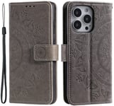 Trolsk Mandala Wallet with Strap (iPhone 16 Pro Max) - Rose gull