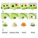 Vegetable Spiralizer Vegetable Cutter Handheld For Onions Carrots Zucchini