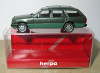 MICRO HERPA HO 1/87 MERCEDES-BENZ E 320 T LIMOUSINE VERT METAL #031462 IN BOX