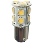 1852 LED-bajonett BA15D Ø19x43mm 10-35vdc 1,8/20W - 2 st.