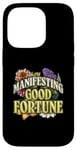 iPhone 14 Pro Manifesting Good Fortune Floral Inspiration Case