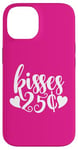 Coque pour iPhone 14 25 Cent Kisses Funny St Valentin Kissing Booth Kiss Love