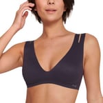 Sloggi BH ZERO Feel Flow Bralette Mörklila Medium Dam