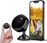 Camera Espion Cachée WiFi 1080P Mini Caméra de Surveillance sans Fil Cachée Discrete Enregistreur Spy Cam Invisible Vision Nocturne Détecteur Mouvement,Enregistrement en Boucle pour Masion.[G173]