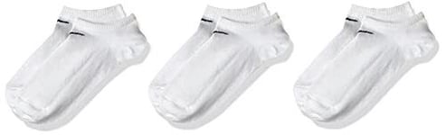 Sports Socks Nike  3Ppk Sx2554 101 White/Black Clothing NEW