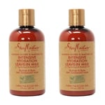 2x Shea Moisture Manuka Honey & Mafura Oil Intensive Hydration Leave-in Milk 8oz