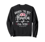 Soon To Be Abuela 2025 Mother's Day First Time Mom Pregnancy Sweatshirt