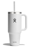 Hydro Flask 40oz (1.18L) All Around Travel Tumbler w/ Straw Lid White