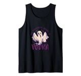 Funny Halloween Ghost Vodka Design Tank Top