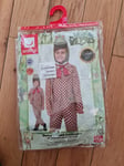 Cute animals dress up costume Wind in the willows toad costume age 3-4 Smiffys