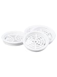 Duka Cabinet grid Type 61.1 Ø43 mm white - 4 pcs.