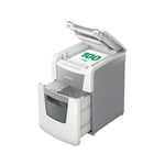 Leitz IQ Autofeed Office 100 Micro-Cut P-5 Shredder White 80121000