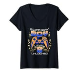 Womens 8th Birthday Gaming Gift Boy Age 8 Year Old Gamer Son V-Neck T-Shirt