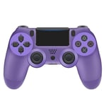 Wireless Game Controller For P4 With Blue Color Six-Axis Vibration Led Light And Compact Design 25x22cm