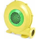 Goplus - Pompe Electrique 850W Gonflable de Ventilateur d'Air de Château Gonflable-Souffleur Electrique avec Moteur- Jaune