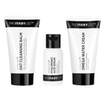 The INKEY List Ansikte Återfuktande krämer Healthy Skin Starts Here Oat Cleansing Balm 50ml + Hyaluronic Acid Serum 30ml + Omega Water Cream 50ml + Ectoin Hydro-Barrier Serum 2ml sachet 1 Stk. (233,00 kr / 1 st.)